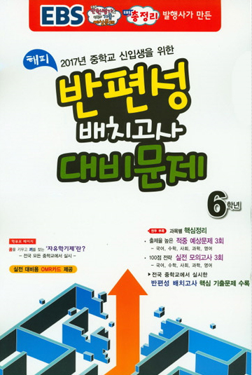 반편성 배치고사 대비문제(초등6)